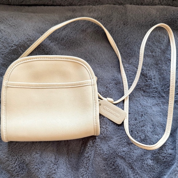 Coach Handbags - Vintage Coach 9017 Abbie Crossbody Bag Bone 1998